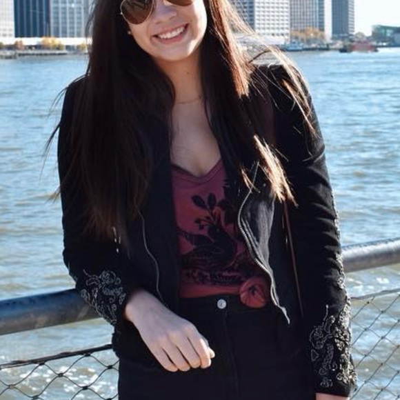 Blank NYC Embellished Moto Jacket - Picture 2 of 3